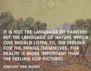 Language of Painters - Van Gogh Quote by Quote Master