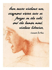 The Human Mind - Da Vinci Quote by Quote Master