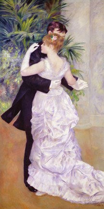 Dance in the City, 1883 by Pierre-Auguste Renoir