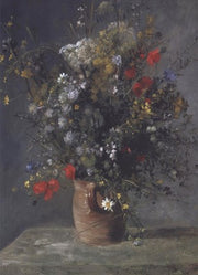 Flowers in a Vase, c. 1866 by Pierre-Auguste Renoir