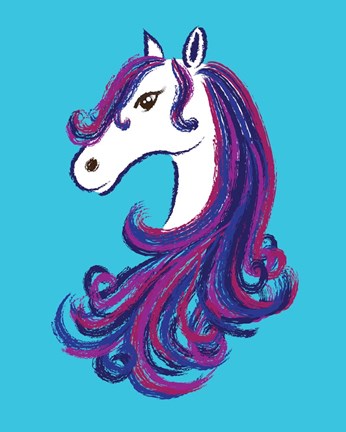 Horse - Blue by Sports Mania