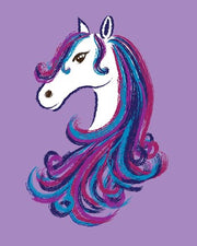 Horse - Purple by Sports Mania