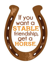 Horseshoe Quote 1 by Sports Mania