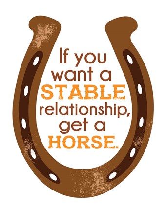 Horseshoe Quote 2 by Sports Mania