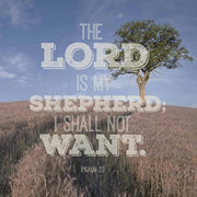 Psalm 23 The Lord is My Shepherd - Photo by Inspire Me