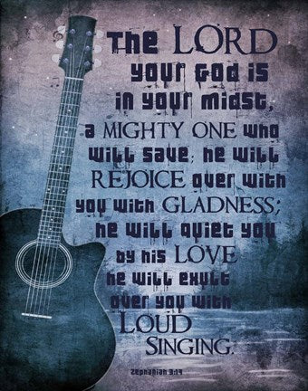 Zephaniah 3:17 The Lord Your God (Guitar) by Inspire Me