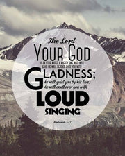 Zephaniah 3:17 The Lord Your God (Mountains 2) by Inspire Me
