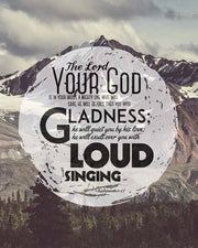 Zephaniah 3:17 The Lord Your God (Mountains 3) by Inspire Me