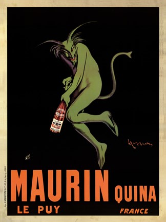 Maurin Quina by Leonetto Cappiello