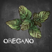 Oregano on Chalkboard by Color Me Happy