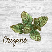 Oregano on Wood by Color Me Happy
