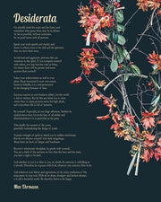 Desiderata Autumn Branches by Quote Master