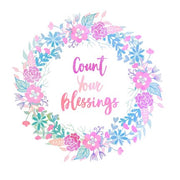 Count Your Blessing-Pastel by Color Me Happy