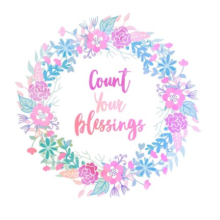 Count Your Blessing-Pastel by Color Me Happy