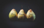 Pears - Live Laugh Love by Color Me Happy