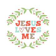Jesus Loves Me-Garland by Inspire Me