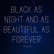 Black as Night - Stephen King Quote by Quote Master