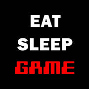 Eat Sleep Game - Black by Color Me Happy