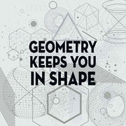 Geometry Keeps You In Shape Light Pattern by Color Me Happy