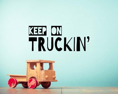 Keep On Truckin' Blue by Color Me Happy