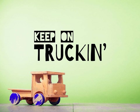 Keep On Truckin' Green by Color Me Happy