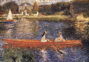 La Seina a Asniers by Pierre-Auguste Renoir