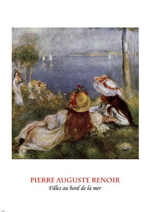 Filles au bord de la mer by Pierre-Auguste Renoir