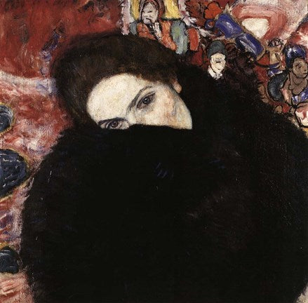Lady with Muff, 1916-17 by Gustav Klimt