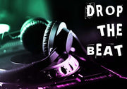 Drop The Beat - Green and Pink by Color Me Happy
