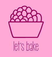 Let's Bake - Dessert II Pink by Color Me Happy