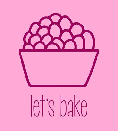 Let's Bake - Dessert II Pink by Color Me Happy