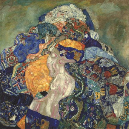 Baby (Cradl) by Gustav Klimt