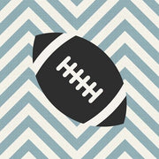 Eat Sleep Play Football - Blue Part I by Sports Mania