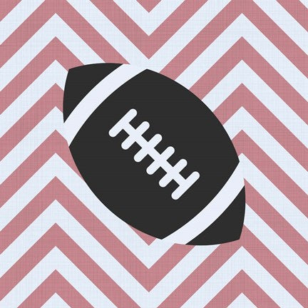 Eat Sleep Play Football - Pink Part I by Sports Mania