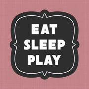 Eat Sleep Play Football - Pink Part II by Sports Mania