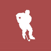 Hockey Player Silhouette - Part I by Sports Mania