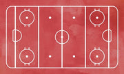 Ice Hockey Rink Red Paint by Sports Mania
