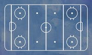 Ice Hockey Rink Blue Paint by Sports Mania