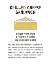 Grilled Cheese Sandwich Recipe White by Color Me Happy