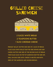 Grilled Cheese Sandwich Recipe Brown by Color Me Happy