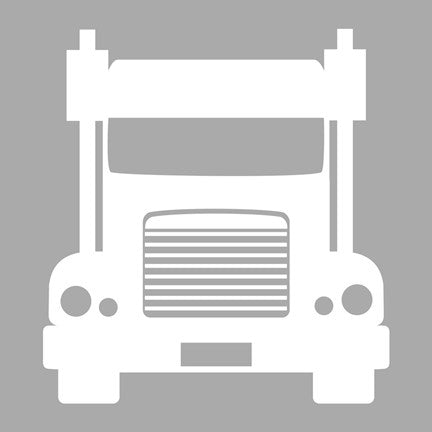 Front View Trucks Set I - Gray by Color Me Happy