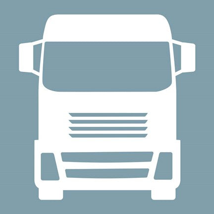 Front View Trucks Set II - Blue by Color Me Happy