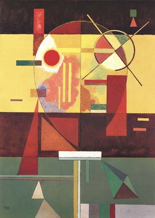 Zersetzte Spannung by Wassily Kandinsky