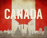 Ottawa, Canada - Flags and Skyline by Take Me Away