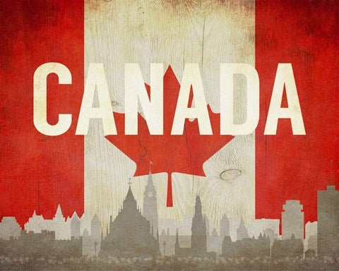 Ottawa, Canada - Flags and Skyline by Take Me Away