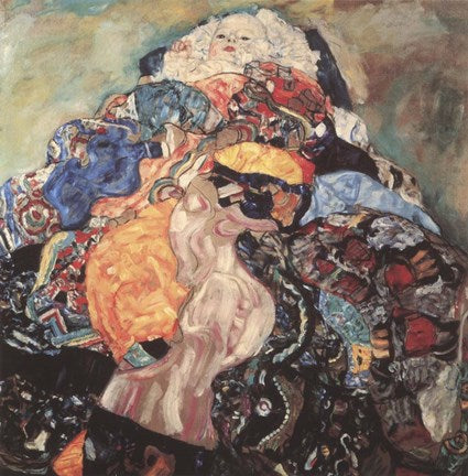 Baby by Gustav Klimt