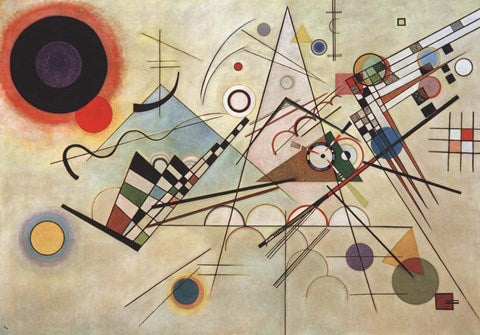 Composition VIII, 1923 by Wassily Kandinsky