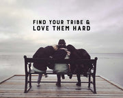 Find Your Tribe - Friend Trio Color by Color Me Happy