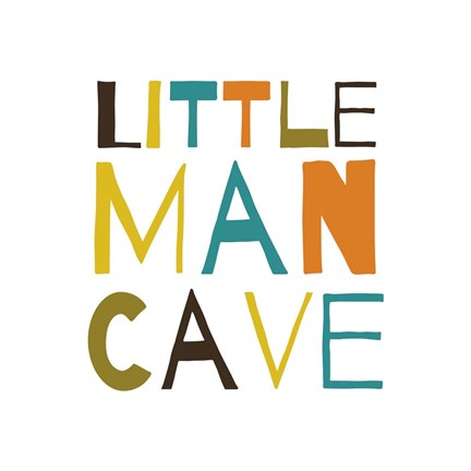 Little Man Cave Warm Color Palette by Color Me Happy