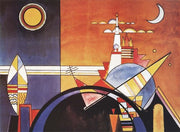 La Grande Piazza a Kiev by Wassily Kandinsky